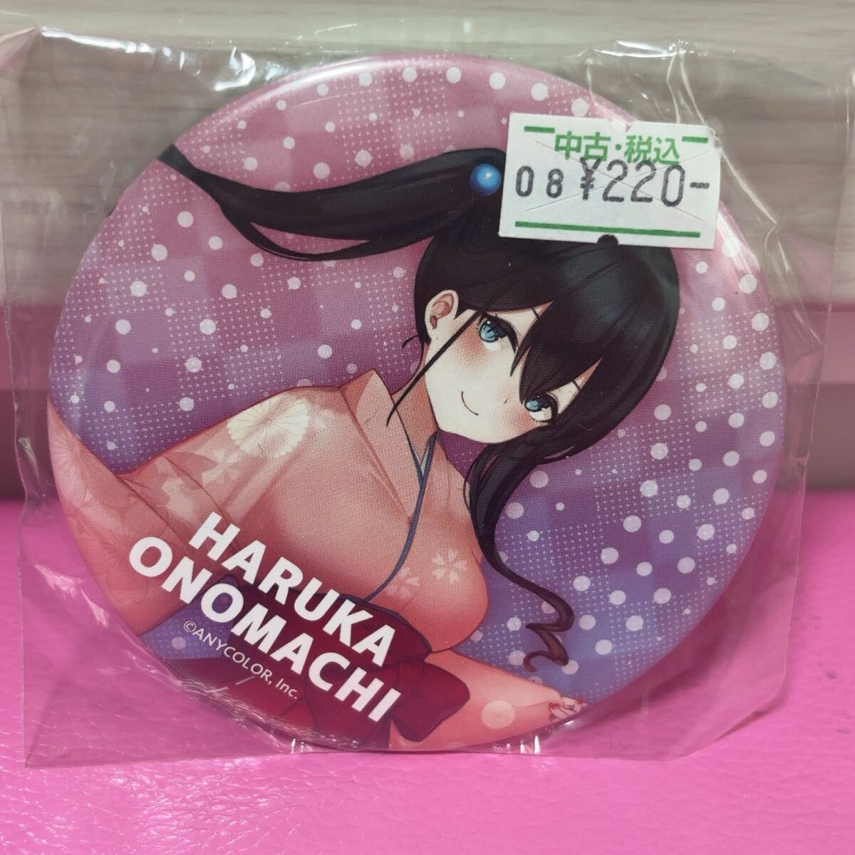 ●小野町春香 新ビジュアル 缶バッジ にじさんじ拍卖