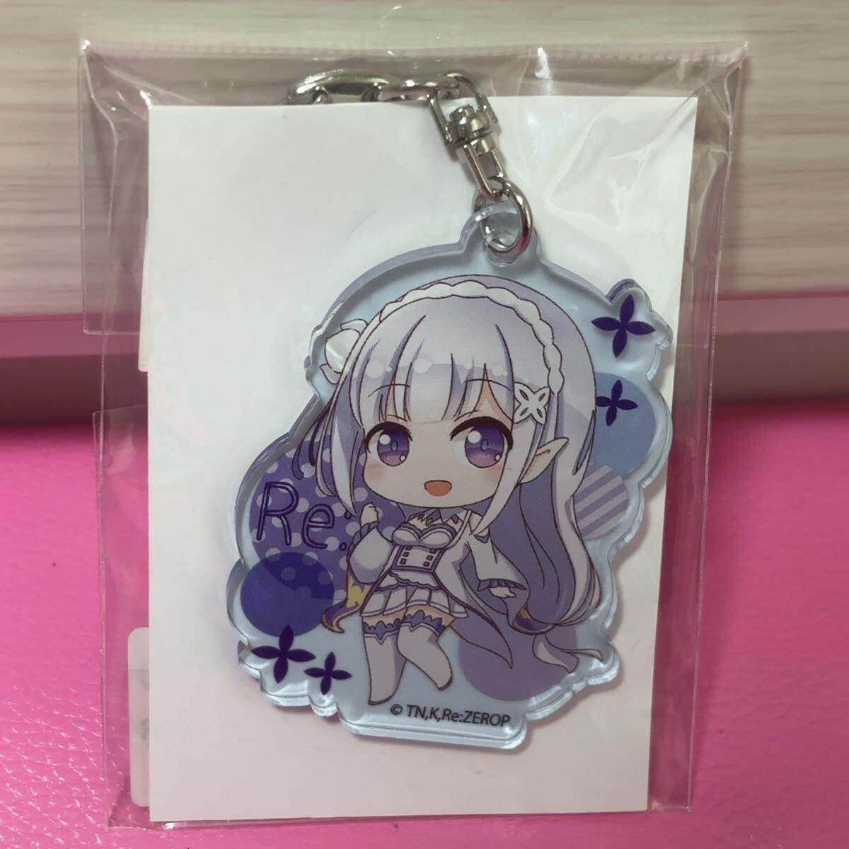 ●Re:ゼロから始める異世界生活 エミリア てくトコ アクリルキーホルダー拍卖