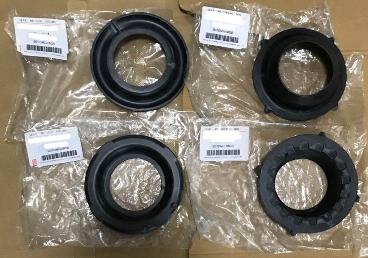 ★新品 未使用 純正部品 ダイハツ ムーヴカスタム L175/L185S シート リヤ スプリングシート アッパー・ロア 左右セット パーツ レア★拍卖