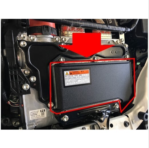 ◆新品 未使用 純正部品 トヨタ プリウス 30系 後期 インバーターカバー エンジンルーム TOYOTA パーツ カスタム 流用 ドレスアップ◆拍卖