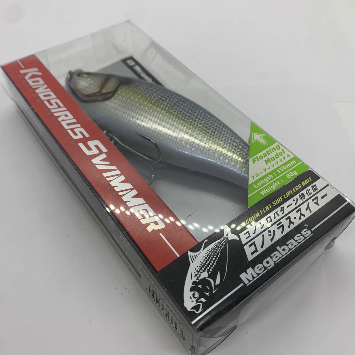 I-103976 メガバス MEGABASS コノシラススイマー F GG KONOSHIRO 開封済み 未使用品拍卖