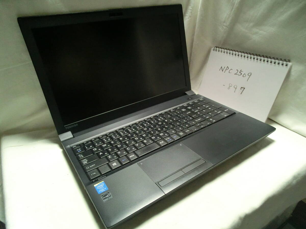 【ジャンク】TOSHIBA dynabook Satellite B654/M (通電不可)/Intel Core i5-4310M/メモリ4GB/ストレージ無/管:NPC2509-897拍卖