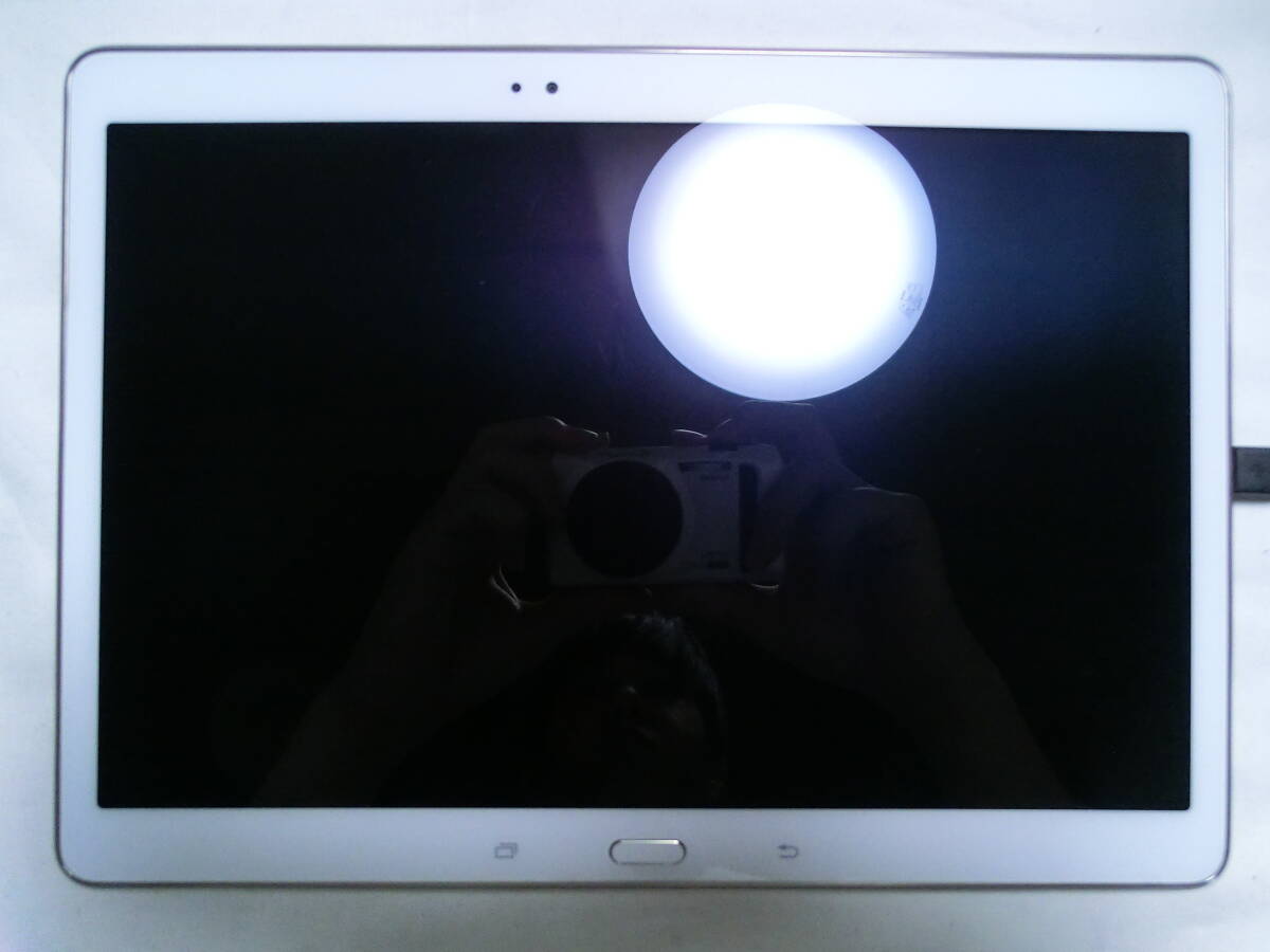 【中古】Samsung Galaxy Tab S SCT21 (動作確認済) au Andoroid 6.0.1/10.5インチOLED 2560×1600/管:TB2412-001拍卖