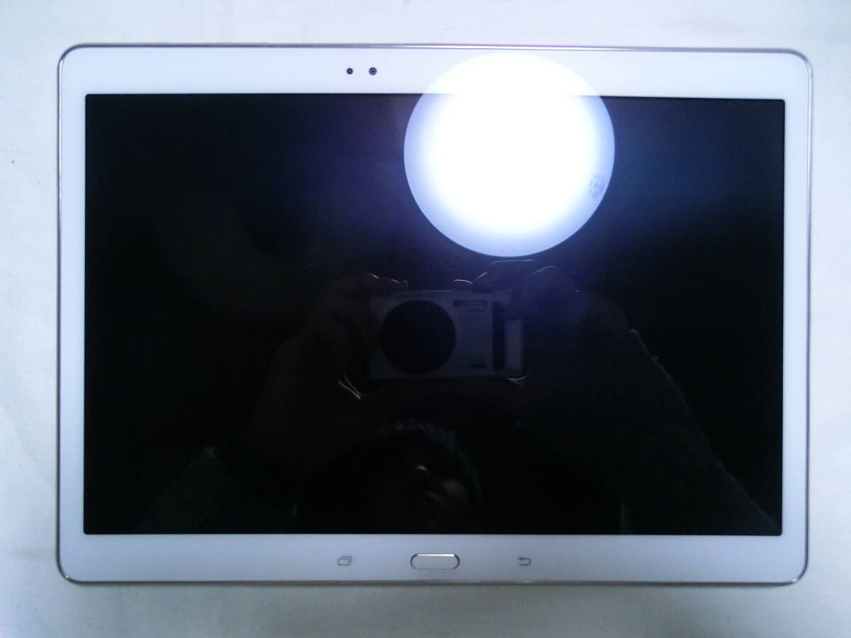 【中古】Samsung Galaxy Tab S SCT21 (動作確認済) au Andoroid 6.0.1/10.5インチOLED 2560×1600/管:TB2412-006拍卖