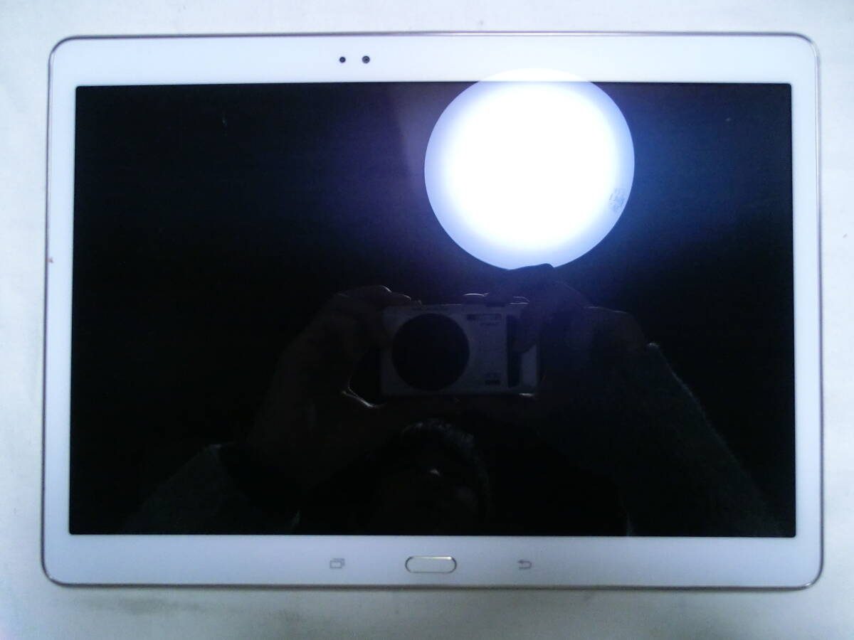 【中古】Samsung Galaxy Tab S SCT21 (動作確認済) au Andoroid 6.0.1/10.5インチOLED 2560×1600/管:TB2412-007拍卖