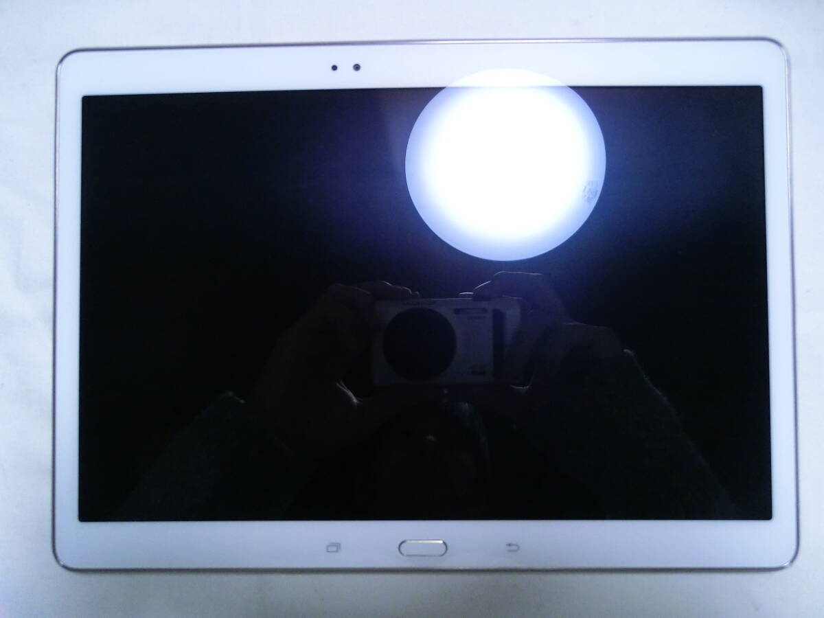 【中古】Samsung Galaxy Tab S SCT21 (動作確認済) au Andoroid 6.0.1/10.5インチOLED 2560×1600/管:TB2412-011拍卖