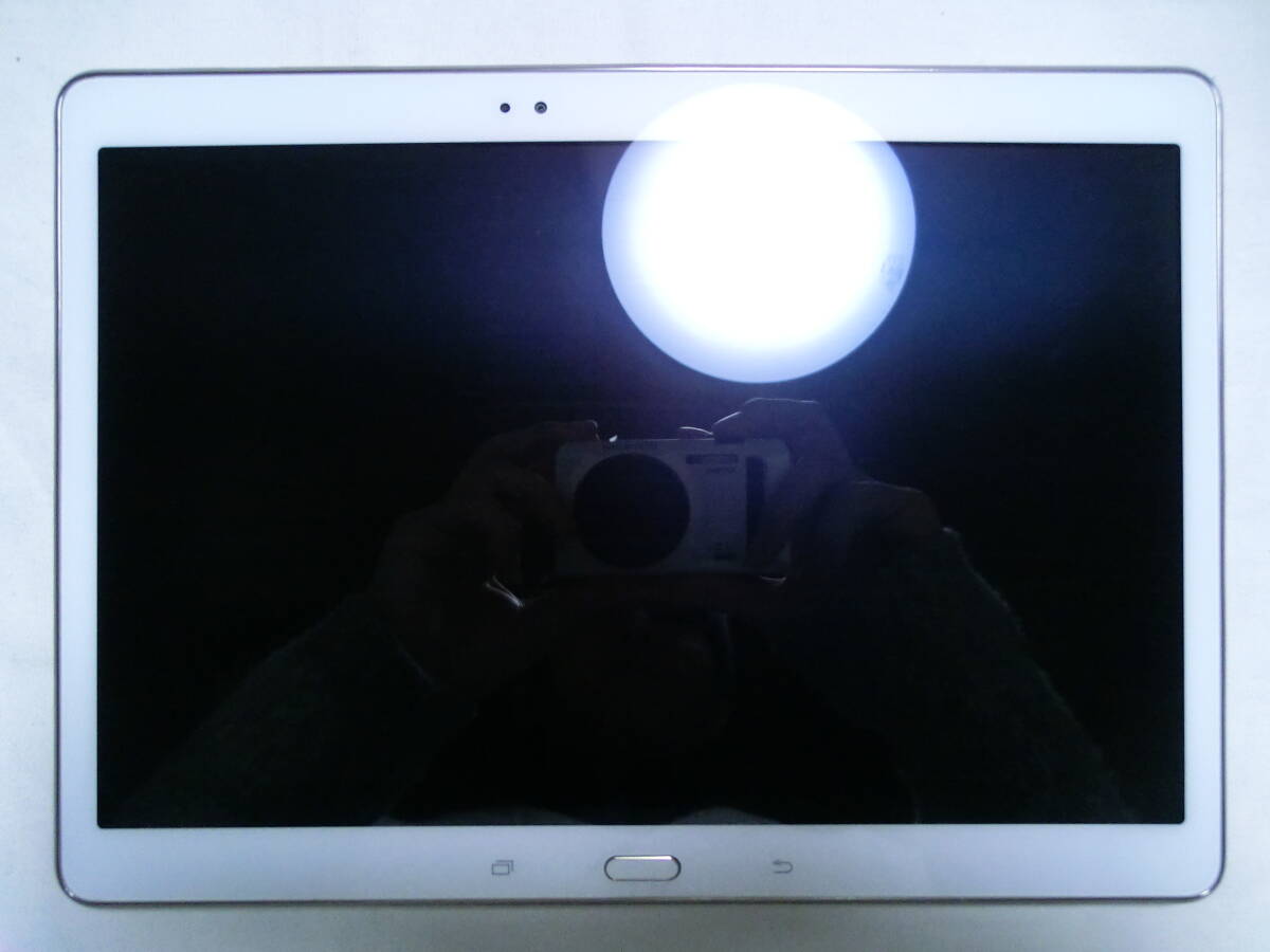 【中古】Samsung Galaxy Tab S SCT21 (動作確認済) au Andoroid 6.0.1/10.5インチOLED 2560×1600/管:TB2412-013拍卖