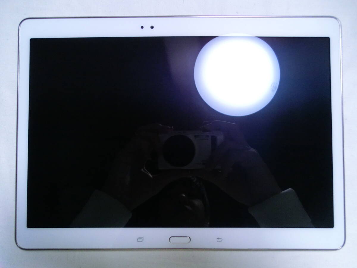【中古】Samsung Galaxy Tab S SCT21 (動作確認済) au Andoroid 6.0.1/10.5インチOLED 2560×1600/管:TB2412-017拍卖