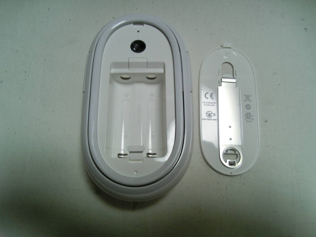 【中古】Apple 純正 Magic Mouse ワイヤレスマウス Model:A1197 (動作確認済) 拍卖