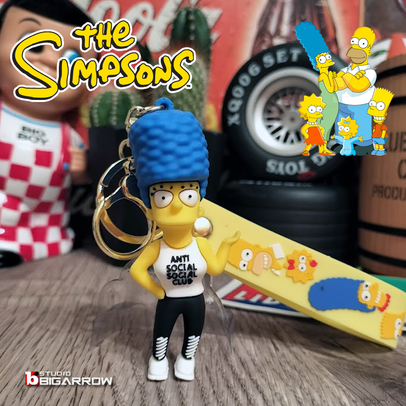 シンプソンズ マージ THE SIMPSONS キーホルダー キーチェーン ストラップ アメリカン雑貨拍卖