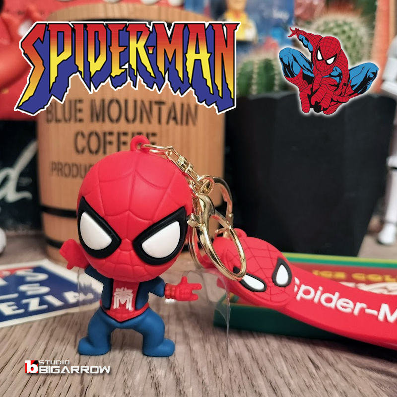 スパイダーマン SPIDERMAN MARVEL キーホルダー キーチェーン ストラップ 世田谷ベース アメリカン雑貨 ⑤拍卖