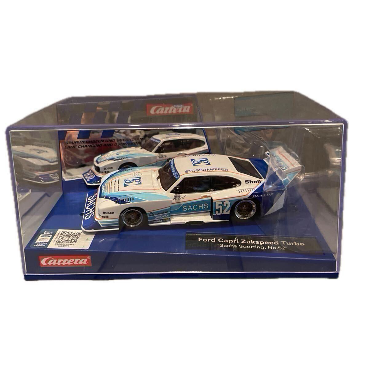 Carrera DIGITAL132 Ford Capri Zakspeed Turbo Sachs Sporting, No.52拍卖