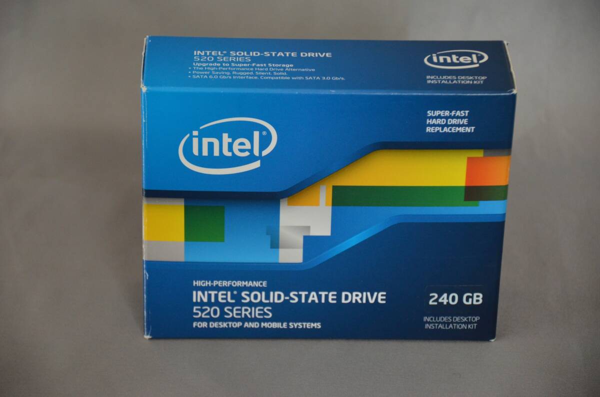 Intel SATA SSD 520シリーズ 240GB 拍卖