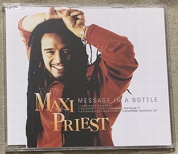 非売品CD マキシ・プリースト 孤独のメッセージ Maxi Priest Message In A Bottle プロモ Promo PCD-0713拍卖