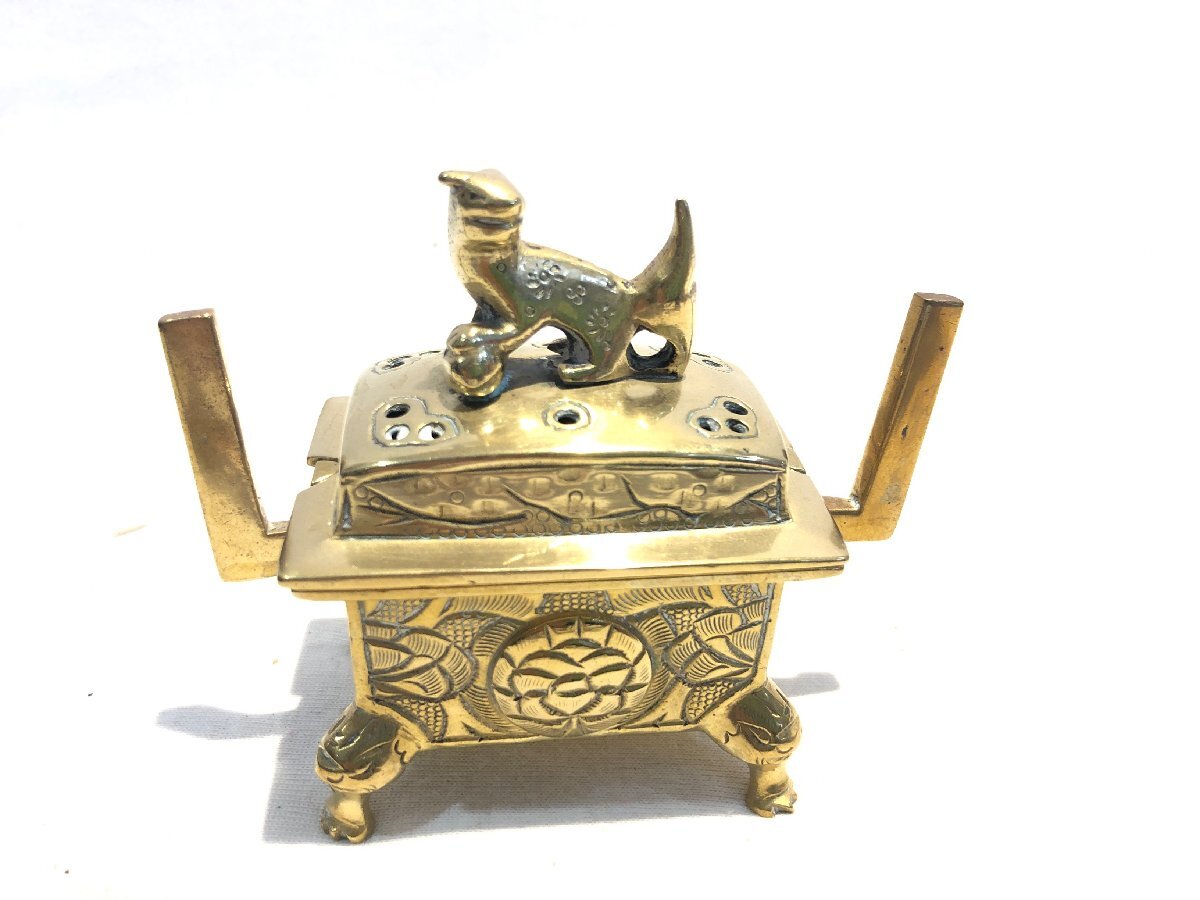 ■77■香炉 仏壇 仏具 仏教 横幅約10.5cm 佛具拍卖