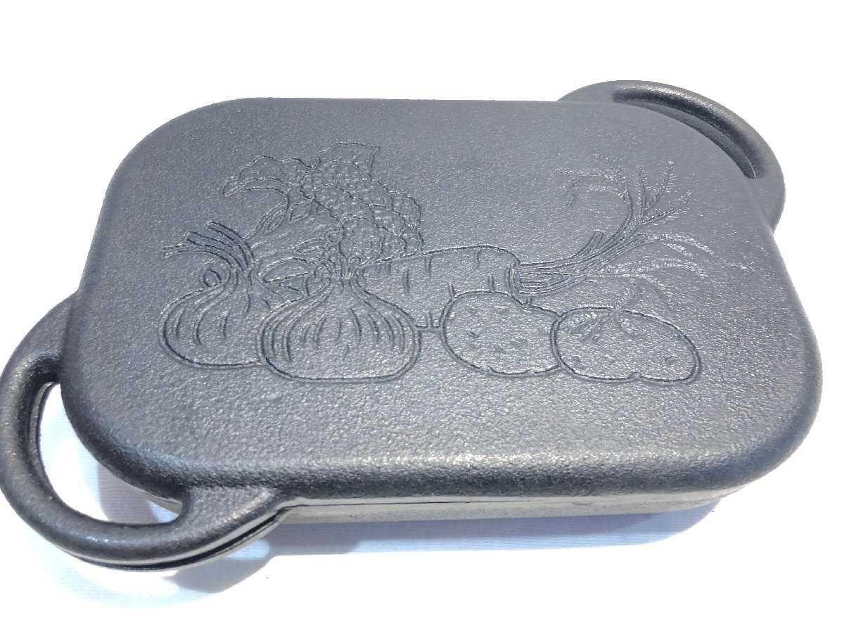 ■■56■南部鉄器 グリルパン ベイクパン 鉄製 キャンプ アウトドア 鉄鍋 バーベキュー拍卖