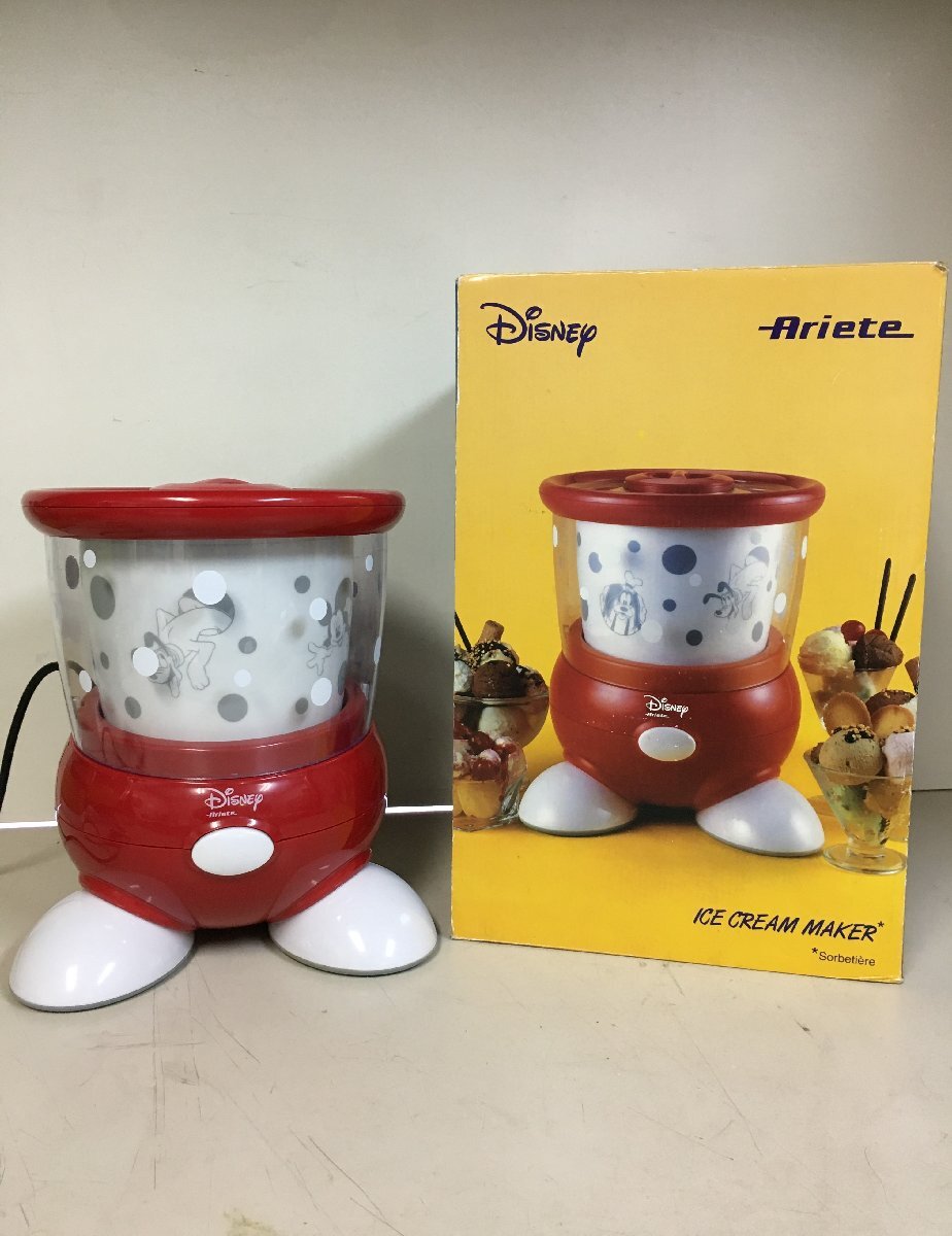 A3630 DeLonghi デロンギ 家庭用 アイスクリームメーカー 645J ディズニー アリエテ拍卖