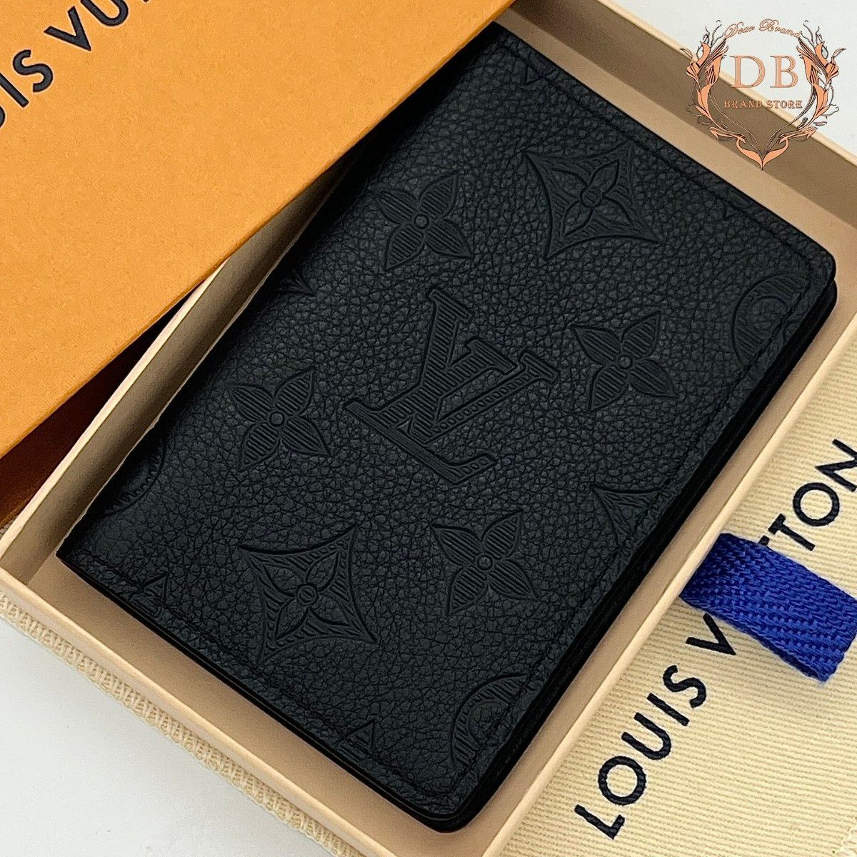 【未使用級】 ルイヴィトン モノグラムシャドウ オーガナイザー ドゥポッシュ 黒 Louis Vuitton メンズ ビジネス 新品未使用級 カード入れ拍卖