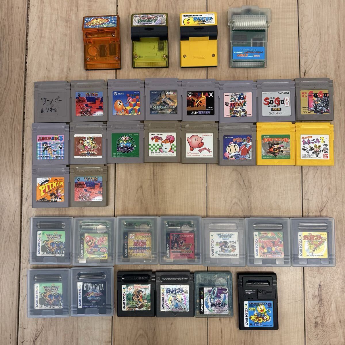 ★ゲームボーイ★ソフト★まとめ★35個セット★ポケモン★たまごっち★星のカービィ★ドラクエ★ゲームソフト★カラー★SR(U114)拍卖