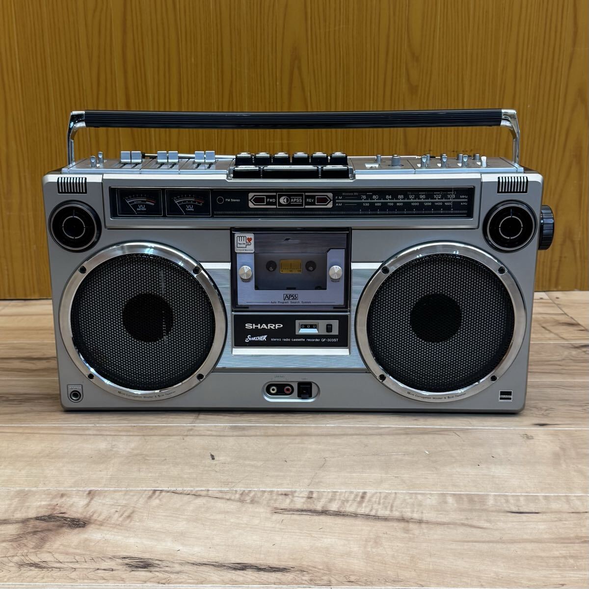 ★希少★ラジカセ★シャープ★GF-303ST★ザ・サーチャー303★SHARP★昭和★レトロ★SR(U142)拍卖