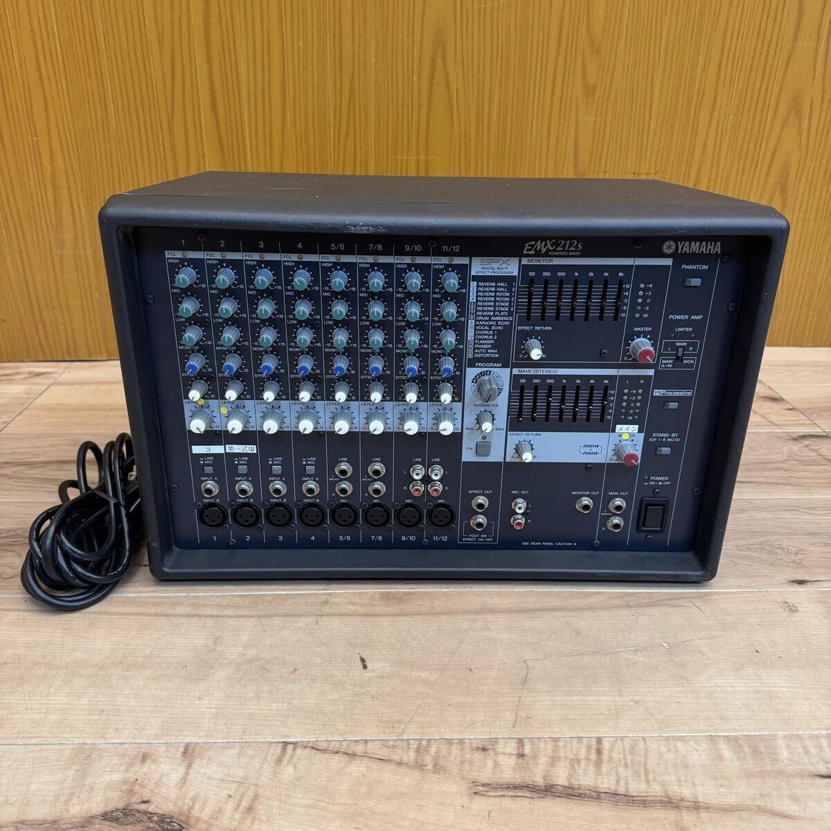 ★YAMAHA★パワードミキサー★EMX212S★ボックス型★12チャンネル★ラックマウント可能★ハイパワー高音質★軽量★ヤマハ★SR(U179)拍卖