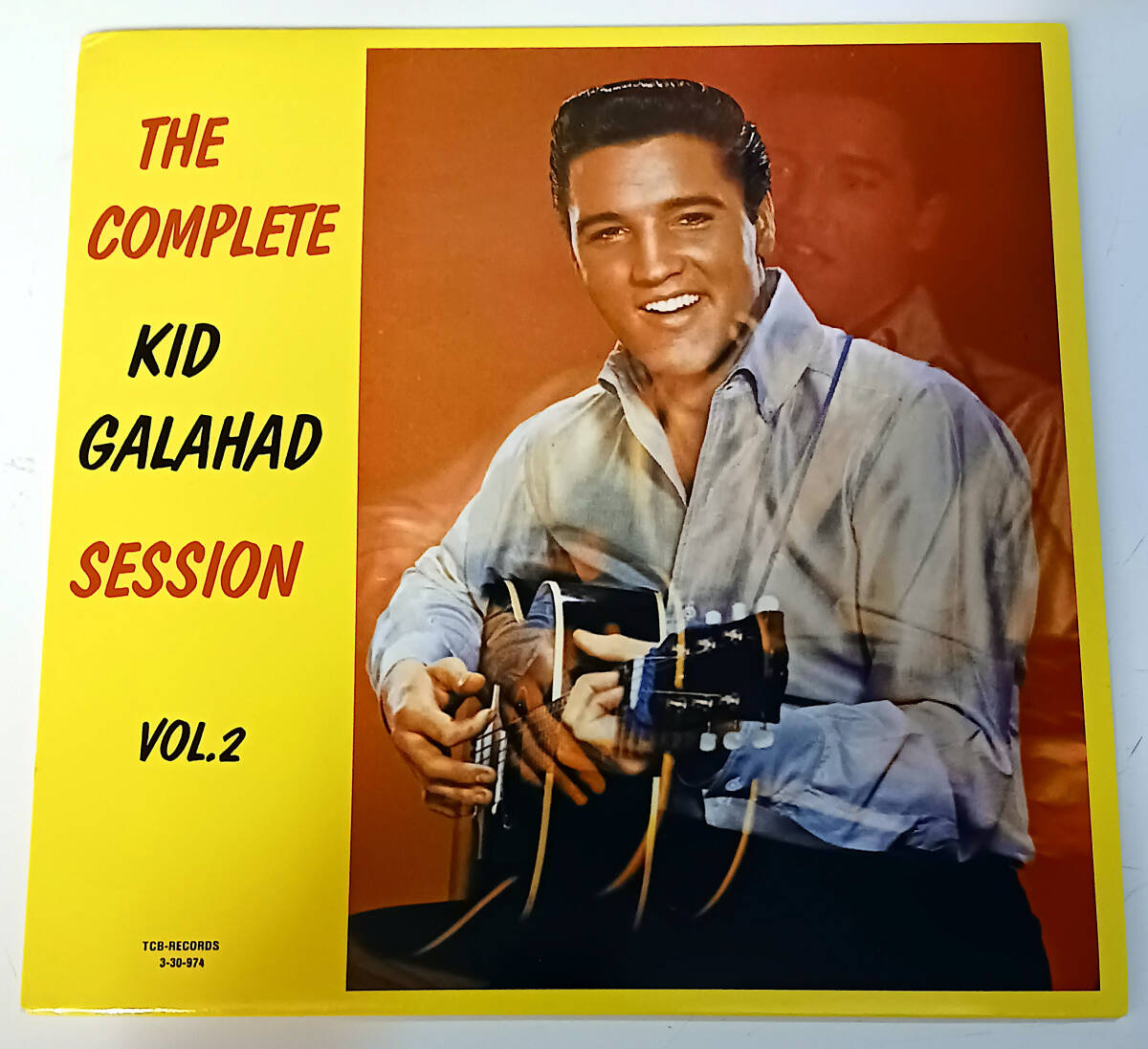 【コレクターズLP】ELVIS PRESLEY - The Complete Kid Galahad Sessions Vol.2【TCB Records / TCB 3 - 30 - 974】拍卖