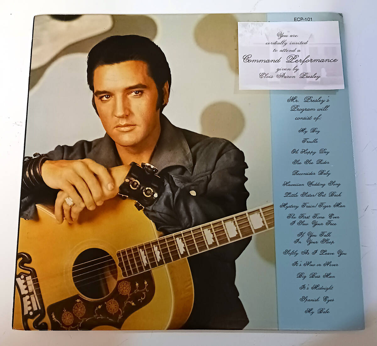 【コレクターズLP】ELVIS PRESLEY - Command Performance【- / ECP-101】拍卖