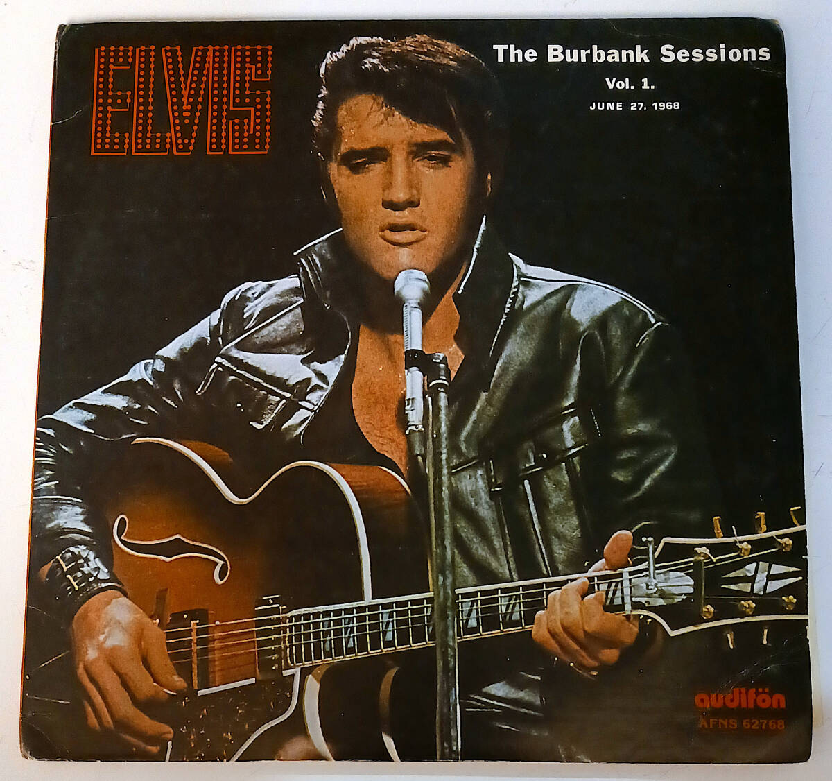 【コレクターズ2LP】ELVIS PRESLEY - The Burbank Sessions Vol. 1 : June 27, 1968【Audifon Records / AFNS 62768】拍卖