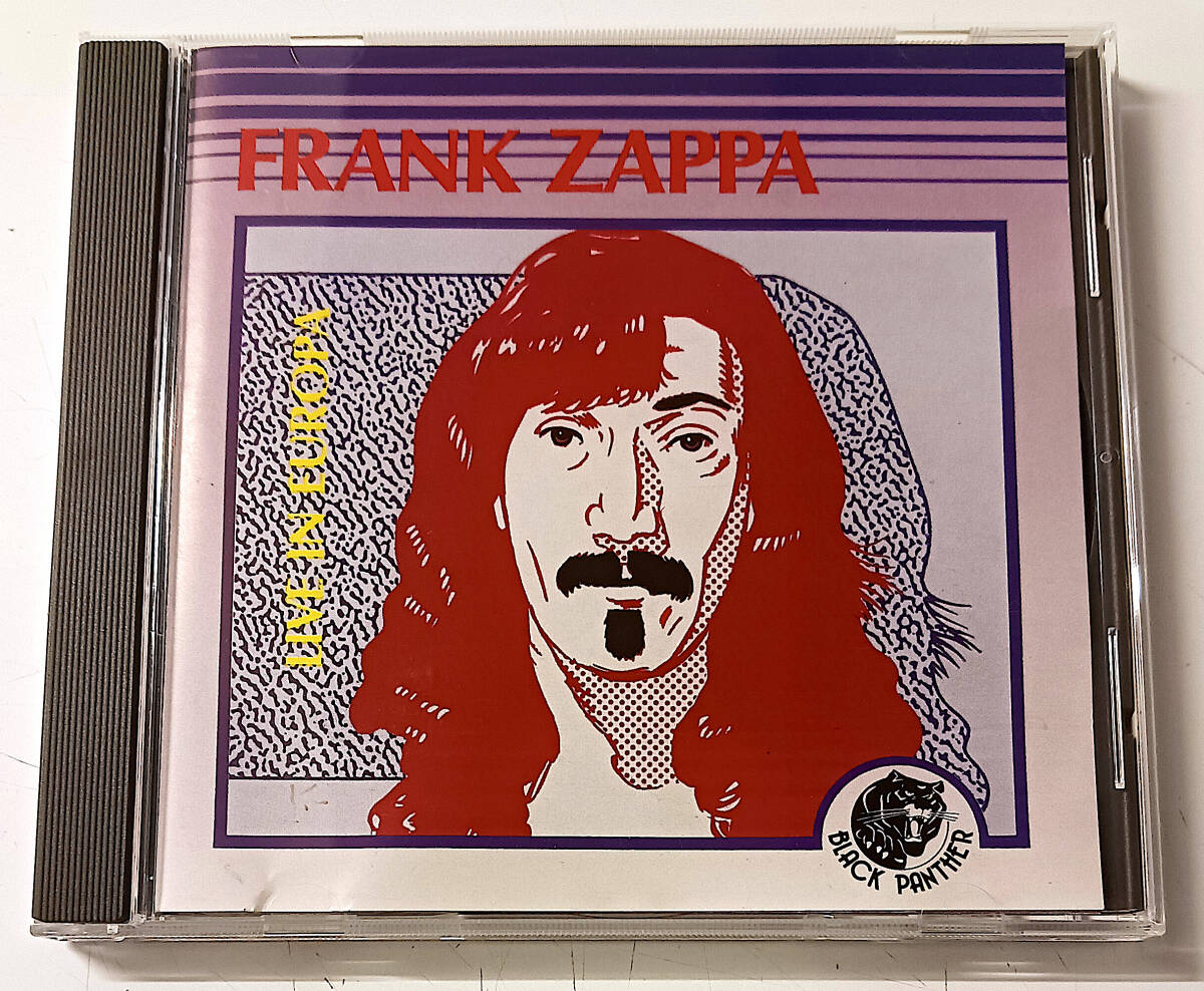 【コレクターズCD】FRANK ZAPPA - Live In Europa【Black Panther Records / BPCP 013】拍卖