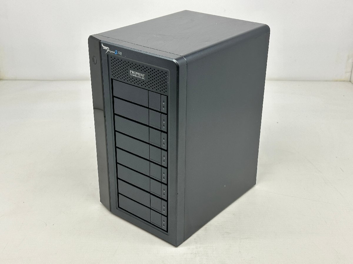 ★Promise Technology★Pegasus2 R8 HDDなし★マウンタ8本付属★1029-I拍卖