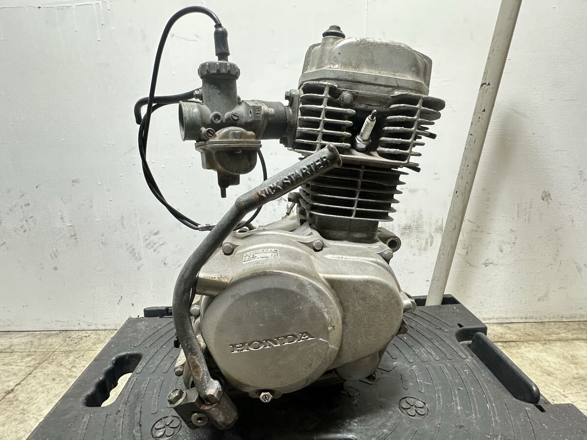 Y2161 エイプ100 HC07 エンジン キャブレター付き 初爆OK 直接引き取り可 拍卖