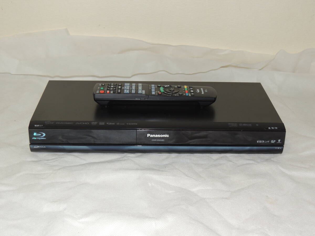 Panasonic パナソニック DMR-BW680 Blu-rayレコーダー 動作未確認 リモコン付 ジャンク 部品取り 中古 1‐2拍卖