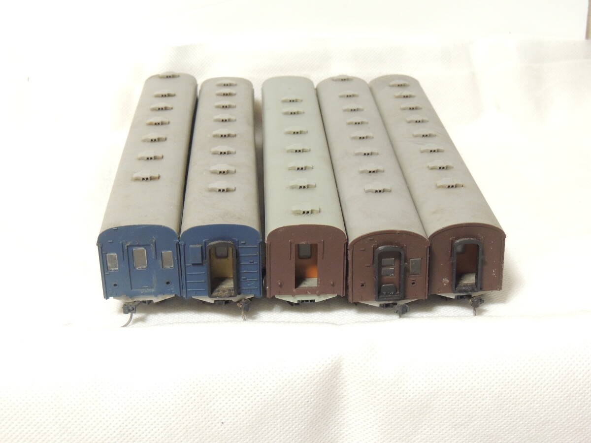 NAKAMURA 中村精密 鉄道模型 HOゲージ NP-16 A-101 5両セット 部品取り ジャンク 中古 2‐1拍卖