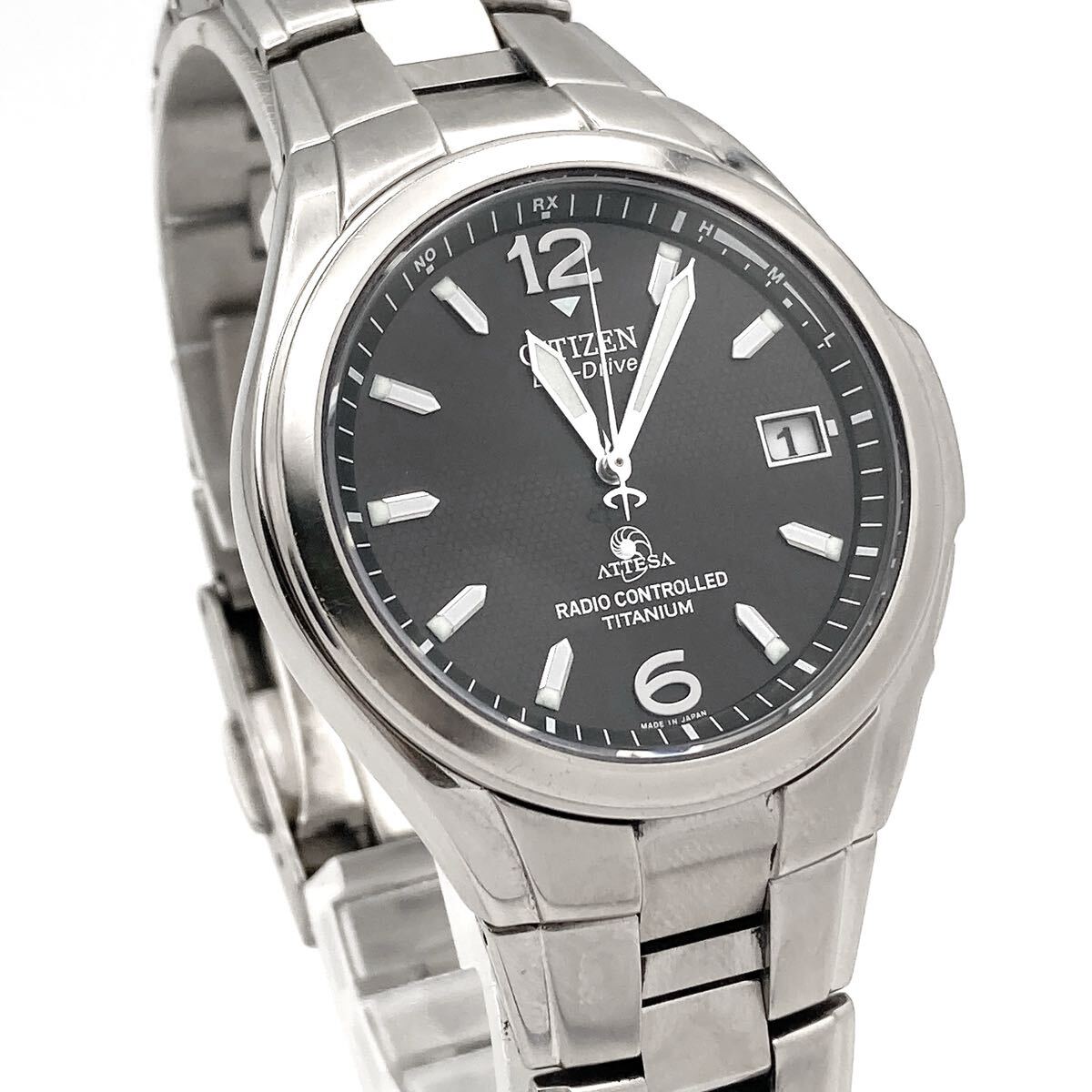 CITIZEN ATTESA TITANIUM シチズン アテッサ H410-T003788 エコドライブ メンズ 腕時計 alp依頼星拍卖