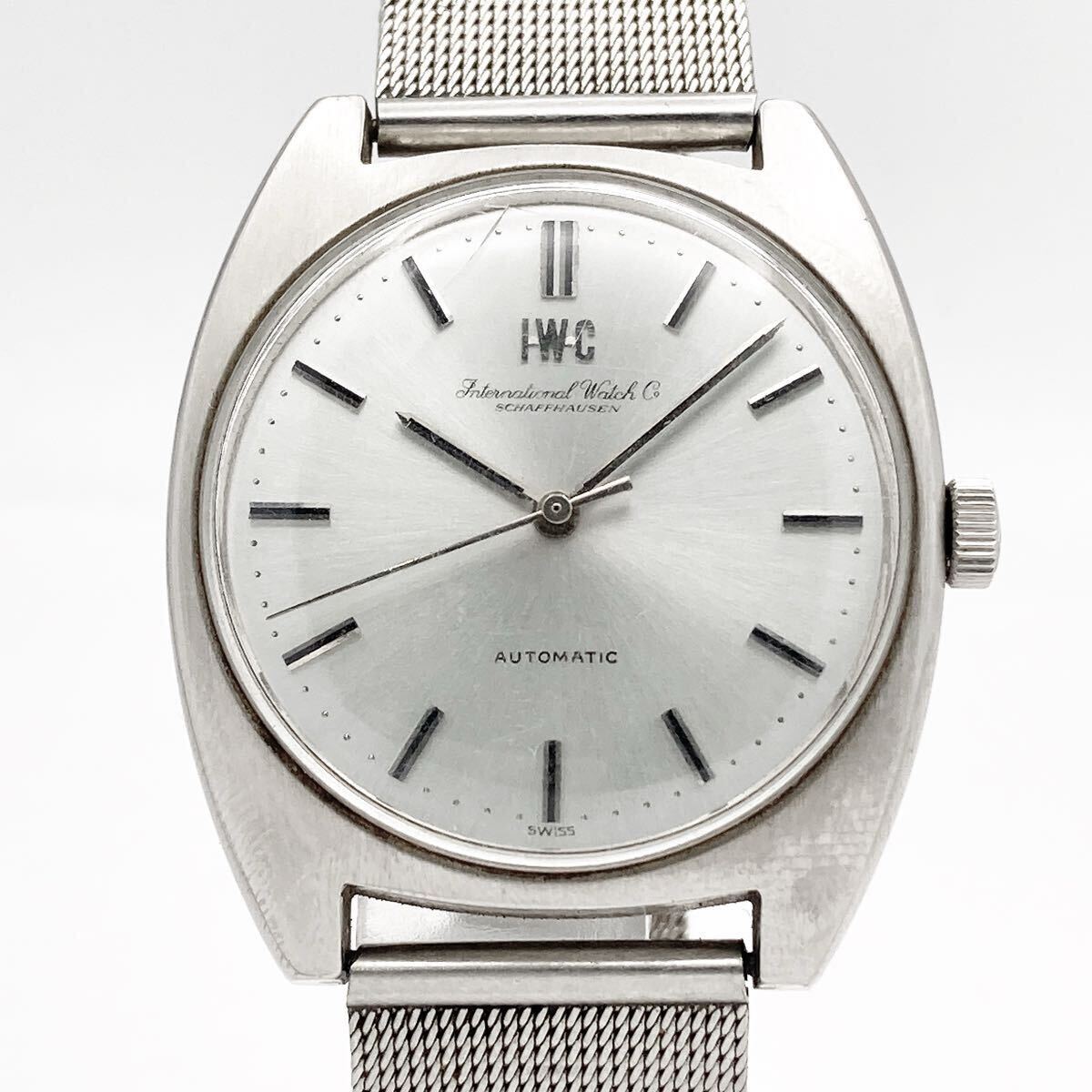 IWC SCHAFFHAUSEN シャフハウゼン 自動巻き AUTOMATIC 魚リューズ メンズ 腕時計 alp川1010拍卖