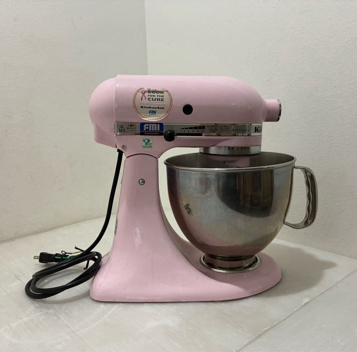 D(1020s1) KitchenAid キッチンエイド ミキサー KSM150 PK(ピンク) ☆簡易動作確認済拍卖