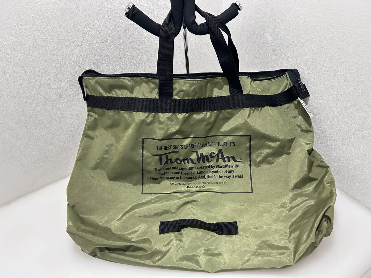 D(1016d5) パッカブルトートバッグ Thom McAn トム・マッキャン MoonStar カーキ色 幅:約65cm ビッグサイズ 拍卖