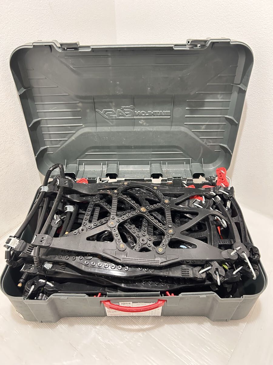 D(1030d1) 非金属タイヤチェーン 非金属 滑り止め チェーン CARMATE カーメイト BIATHLON Quick EASY バイアスロン QE20266/70R16/17/18拍卖