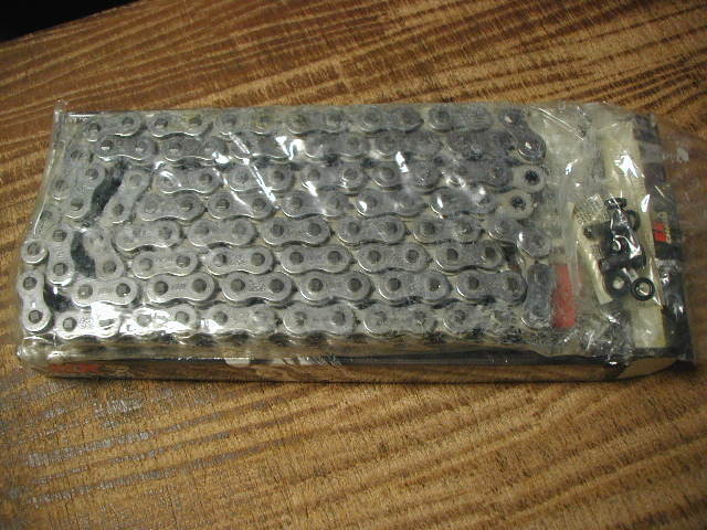 53837★Ninja250R/Dトラッカー/グース/SRV250★未使用・ドライブチェーン520-110L拍卖