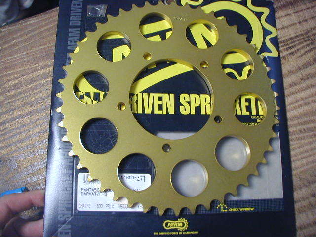 51419★400F3/750F1/900MHR/パンタ★未使用・アルミスプロケット47T拍卖