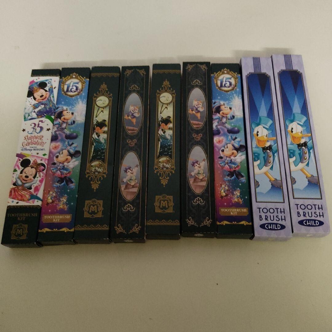 未開封 ディズニーランド ホテル こども用歯ブラシ 9本拍卖