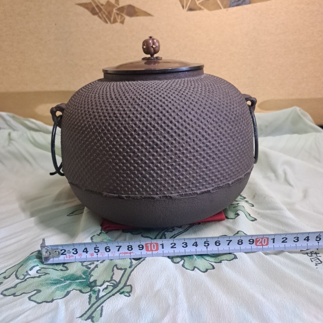 茶釜 茶道具 鉄釜 湯釜 風炉釜 釜師 TR 拍卖
