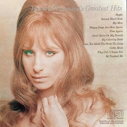 Barbra Streisand - Greatest Hits バーブラ・ストライサンド 輸入盤CD拍卖