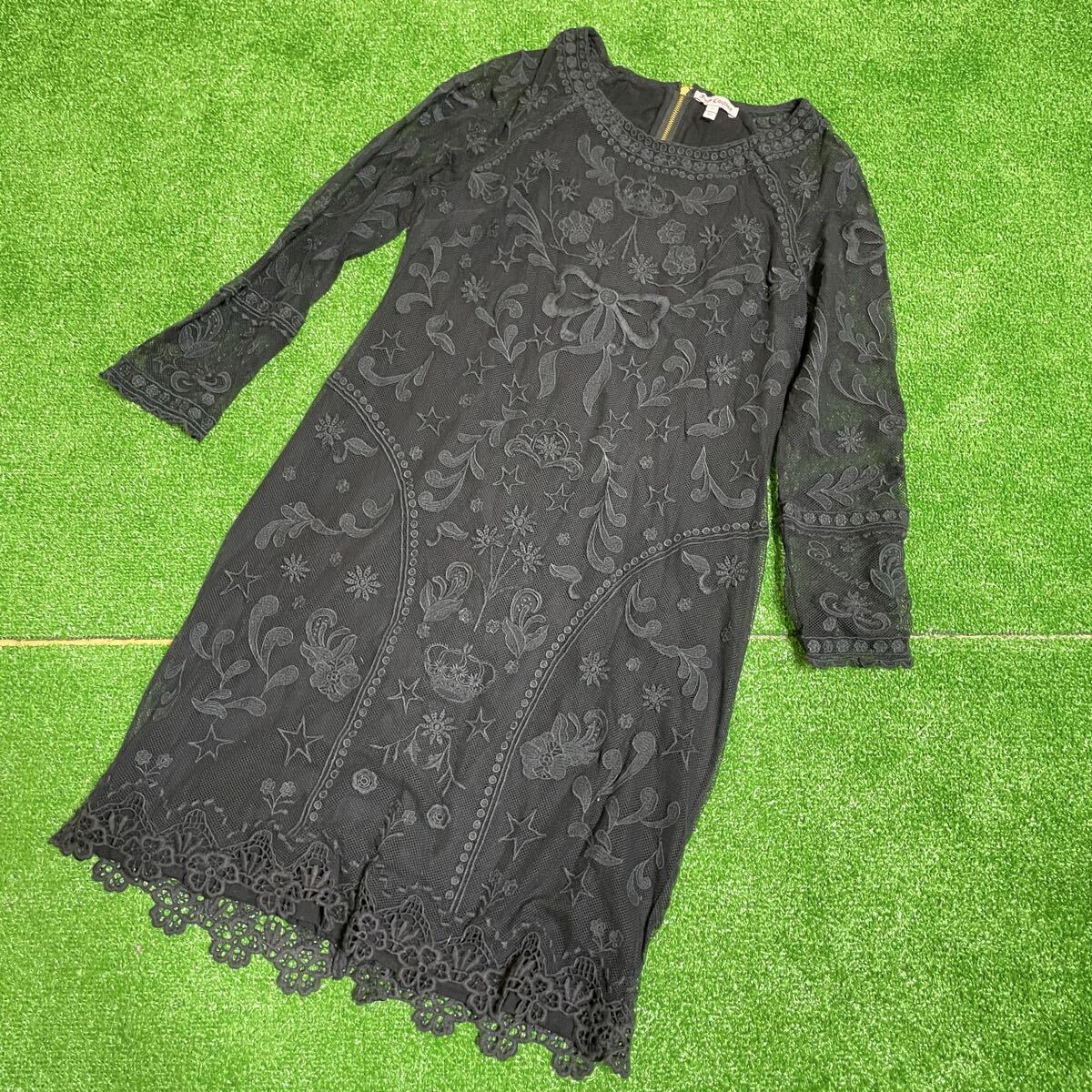 Juicy Couture ジューシークチュール ドレス ブラック 秋服 秋服 アパレル6拍卖