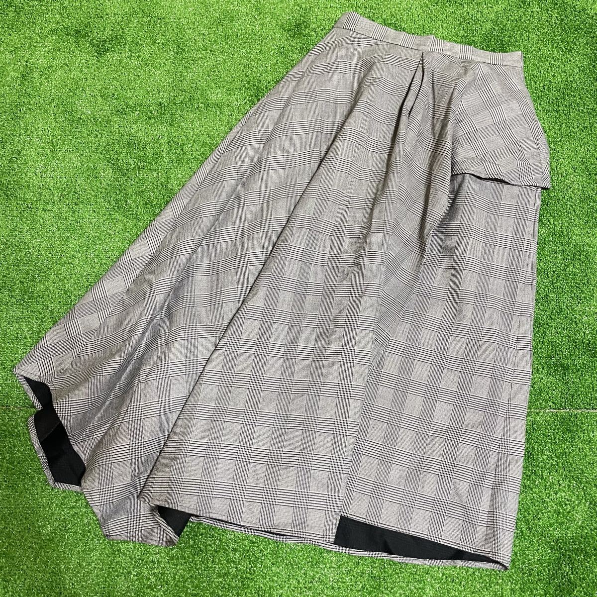 FRAY I.D フレイアイディー スカート チェック グレー 春秋冬  秋服 アパレル14拍卖