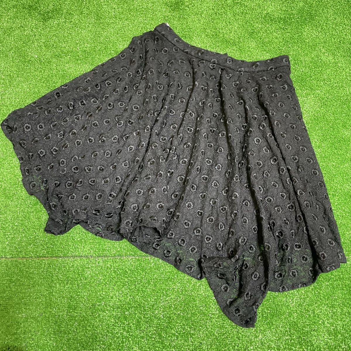 LILY BROWN リリーブラウン スカート ブラック 秋服 春秋冬 アパレル16拍卖