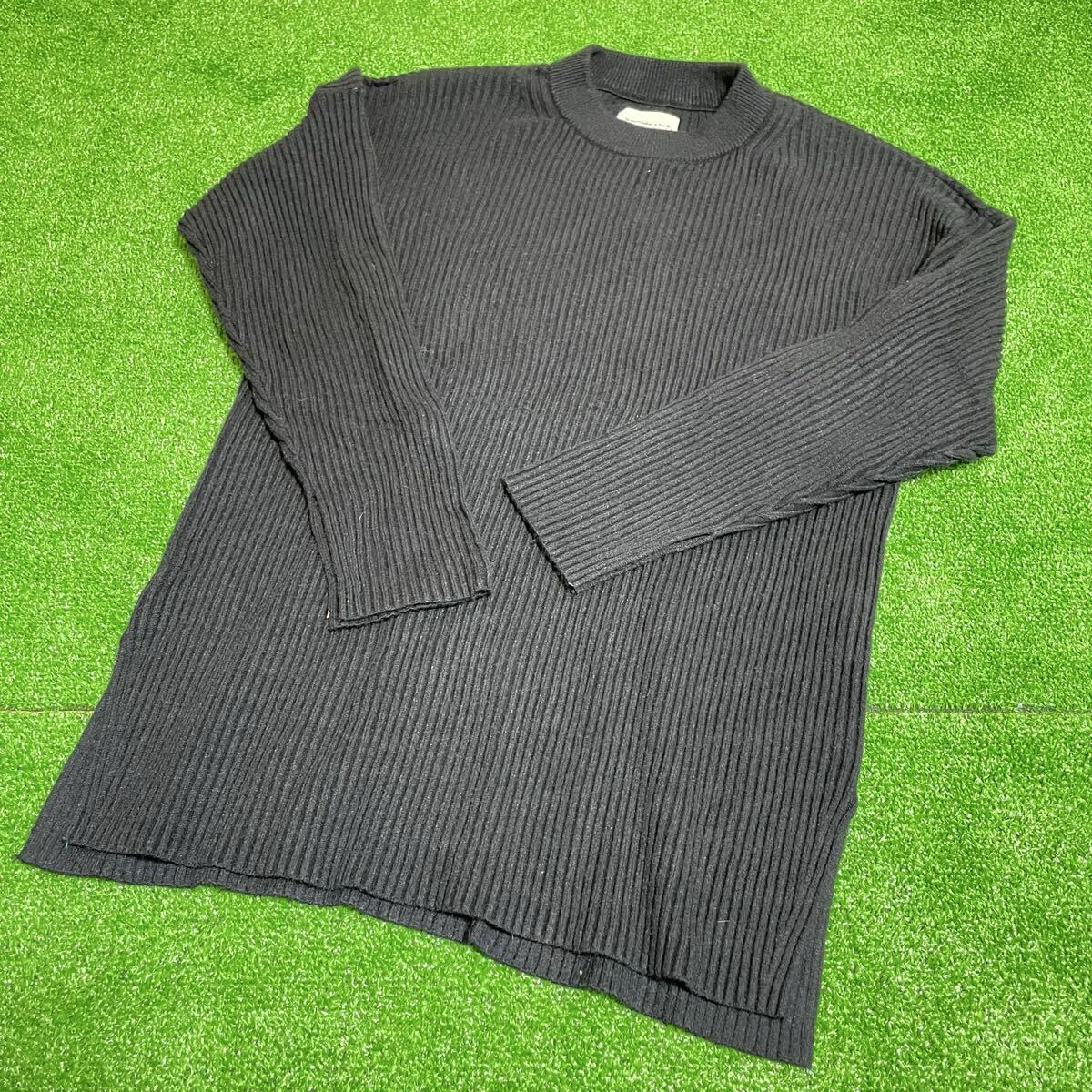 Abercrombie & Fitch アバクロ  ニット セーター ブラック 美品 秋服 秋冬 アパレル33拍卖