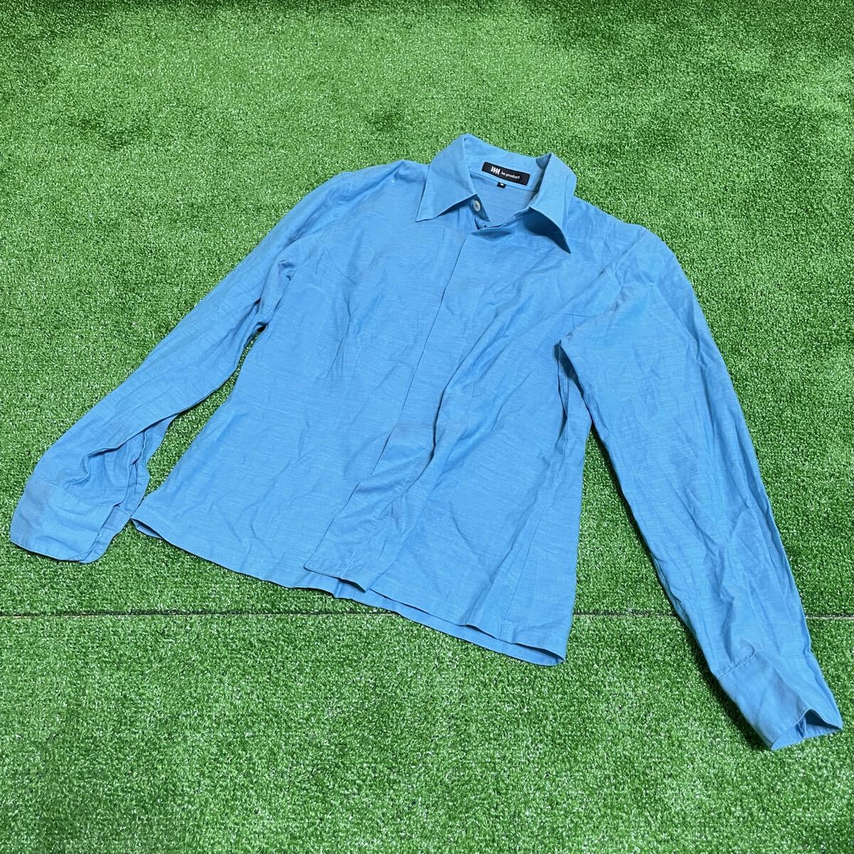 im product シャツ 長袖シャツ ブルー 秋服 春秋物 アパレル37拍卖