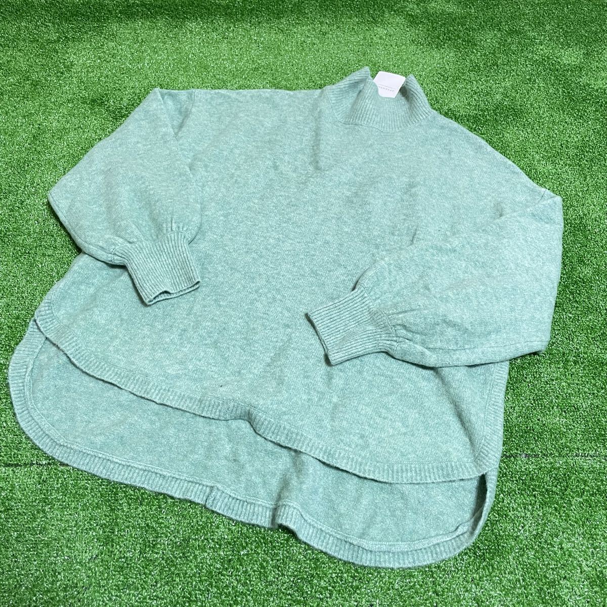 SIMPLICITE サンプリシテ ニット  セーター グリーン 美品 秋服 秋冬 アパレル46拍卖