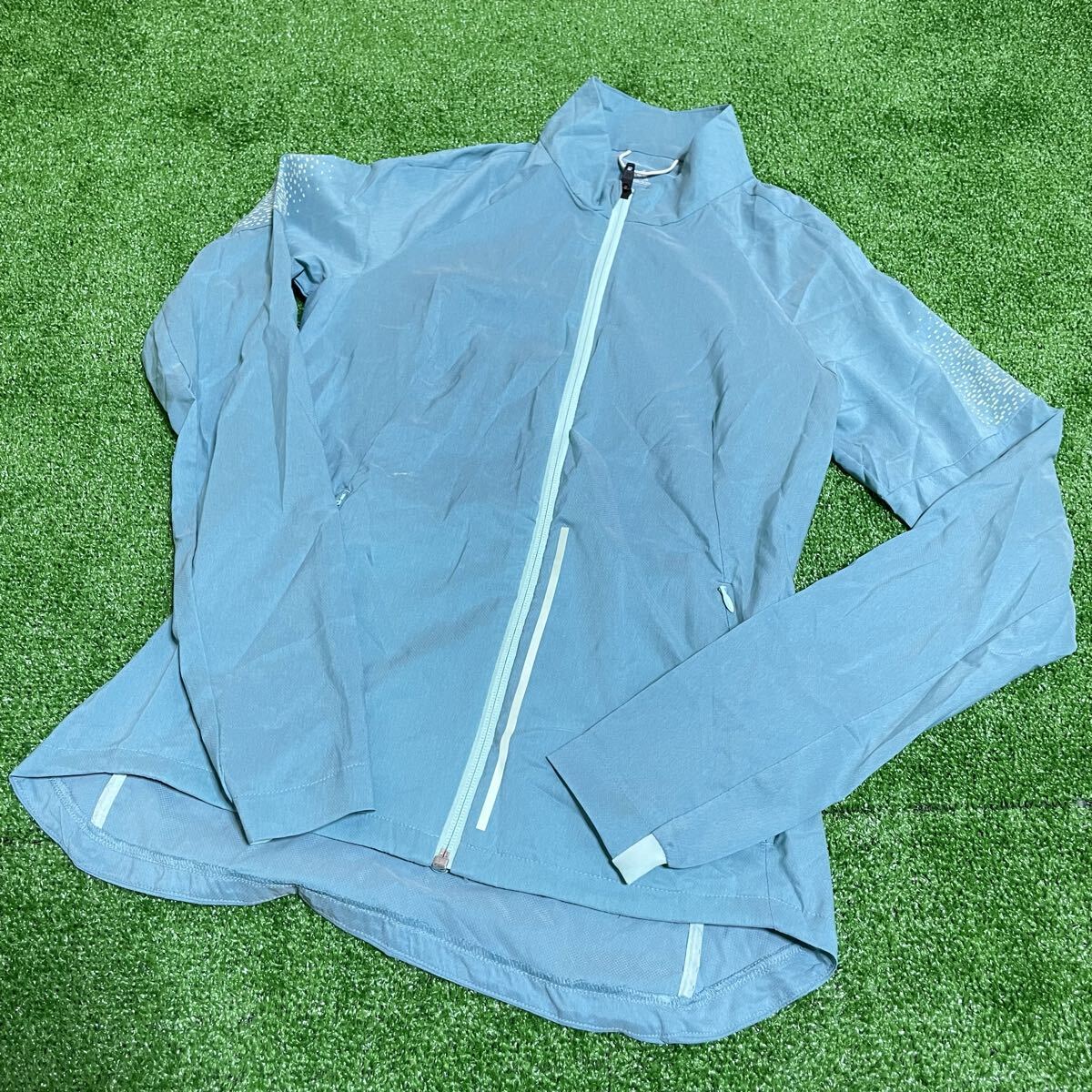 adidas アディダス スポーツウェア ランニング パーカー ブルー アパレル48拍卖